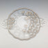 美國復古銀覆蓋小盤 直徑18cm Silver City Glass Co
